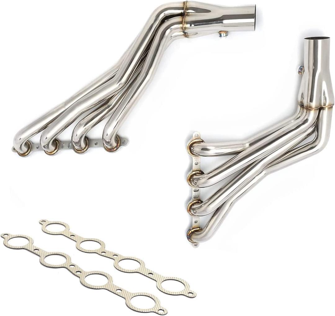 LS Swap Long Tube Headers C10 for 60-98 Chevy GMC Silverado Sierra C10 C1500 LS1 LS2 LS3 LS6 LS7