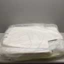 Premium White Nappa Leather Seat Covers for Tesla Model Y Juniper 2025 - Full Set with Airbag Safety & Non-Slip Design