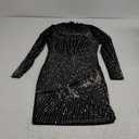 Women Sexy Hot Drilling Process Sexy Dress Party Club Night Dress Size S