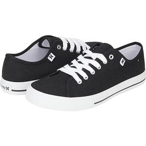 Hurley Marley Kids Lace Up Canvas Sneakers – Low Cut Skateboarding Shoes for Kids, Sports Shoes  10 M