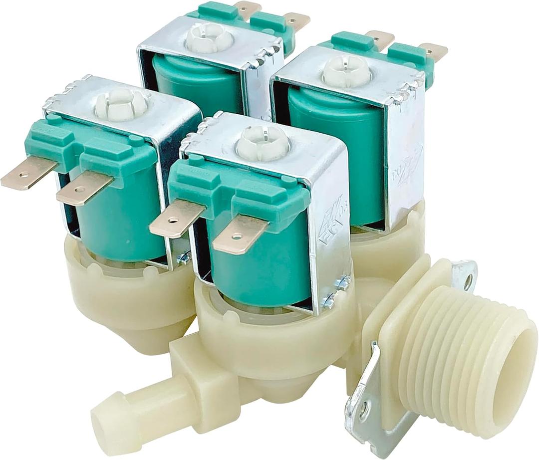 Washer Cold Water Inlet Valve Replacement fit for LG Front Load Washing Machine WM2487HWMA WM2688HWMA WM2450HRA WM0001HTMA WM0001HTM WM3360HVCA