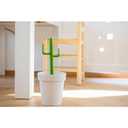 Vigar Cactus Bathroom Trash Can with Lid, 3 Liter, Bathroom Decor | Small Trash Can, Removable Inner Bin, for Bathroom, Bedroom, Office, Dorm Room, Countertop, Mini Waste Basket