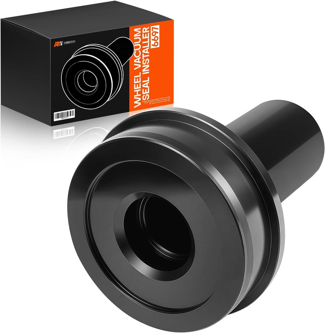 6697 Wheel Knuckle Vacuum Oil Seal Installer Tool - Compatible with Ford F-250 F-350 2005 to Current Model Years, Axle Shaft Seal Installation Tool