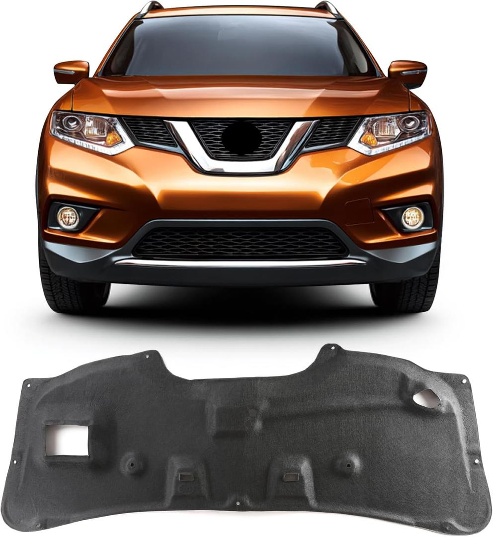 Engine Cotton Hood Sound Heat Insulation Pad Mat for Nissan Rogue 2014-2020