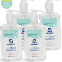 8 Fl. Oz. Advanced Hand Sanitizer Gel with 62% Alcohol Based,4 Pack
