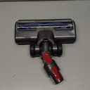 HESTIA Hardwood Floor Attachment for Dyson V7 V8 V11 V15 SV10 SV12 SV14 Cordless Stick Vacuum Cleaners, V-Shaped Roller Brush, LED Headlights, Cleaner Head Replacement Parts (Gray)