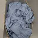 Royale Linens Rayon Derived Bamboo Viscose Fitted Sheet Only - Cooling Fitted Sheets for Bed - Deep Pocket Up to 16" - Organic Viscose Derived from Bamboo - Breathable Bottom Sheet (Lake Blue, King)