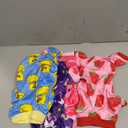 4 Pack Dog Pajamas Soft Lightweight Dog Recovery Suit Onesie Clothes for Small Medium Female Boys Girls Dogs Cats (M (Back: 12",Chest: 16", Neck:10.2"), Unicorn,Pig,Strawberry,Duck)