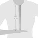 Alumicolor Architect 12 inch Ruler w/ 4 Bevel Scale for Drawing, Drafting & Engineering, Left to Right Calibrations Divided by 1/32, 1/16, 1/8, 1/4, Silver