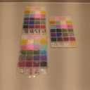 8mm*13mm*6mm Glass Beads 3Box Bracelet Making Kit,144 Assorted Dreamy Series Colorful Crystal Beads for Bracelet and Jewelry Making and DIY Crafts,Friendship Bracelets