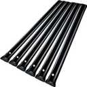 Water Bags for Pool Cover Winter Closing, 0.6mm Thicker Water Tubes Weights for Inground Swimming Pool, 6pack PVC Black Pool Bags with Screw Caps (8ft)