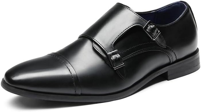 Bruno Marc Men's Dress Loafer Shoes Monk Strap Slip On Loafers,7W