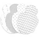 Infant Insert Compatible with 4Moms Mamaroo & Rockaroo  Car Seat Insert 2 Pack  Reversible Infant Car Seat Insert  Soft Plush Minky Car Seat Head Support Insert