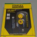 Stanley FATMAX PCI140 140W Power Inverter: 12V DC to 120V AC Power Outlet with Dual USB Ports