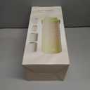 LUCKBEE Portable Breastmilk Cooler - 16oz Breast Milk Cooler Bottle with LCD Temp Display Cooling up to 24 Hours, Breastmilk Chiller with 2pcs Milk Storage Bottles, Breastfeeding Essentials for Baby (Green)