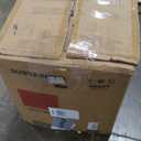 Elevon 1500W Clothes Dryer 3.5 cu.ft Electric Drying Machine for Laundry with Stainless Steel Tub for Apartment, Rvs, Dorms, Compact Dryer for Small Space, Black/White