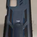 SOiOS for Samsung Galaxy A13 5G Case: TPU Soft Shock Proof Protection | Matte Textured Design Shell - Heavy Duty Military Grade Rugged Cell Phone Protective Cover with Kickstand for A13 5G (Blue)