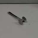 Meat Tenderizer Kitchen Mallet Hammer Tool Manual Pounder For Tenderizing Chicken Steak Beef Poultry (Silver)