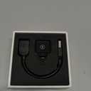 2 in 1 Wireless Carplay Adapter for Apple CarPlay & Android Auto Mini Size, Plug and Play, Car Play Wireless Adapter Compatible with iPhone iOS 10+, Android 11+, Fast and Stable Connection