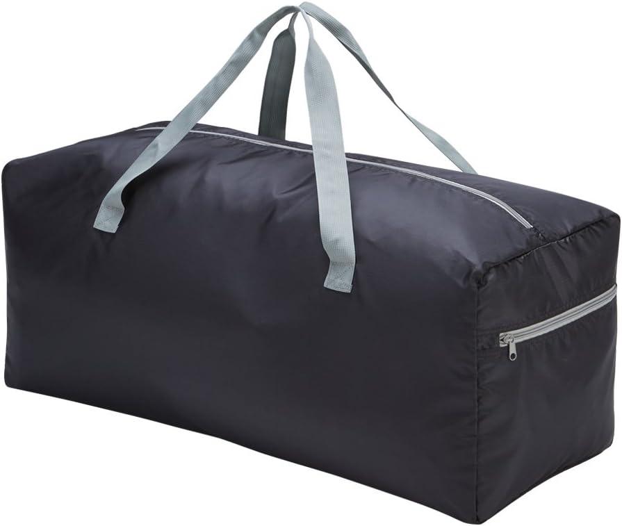 iFARADAY Foldable Duffel Bag 30" / 75L Lightweight with Water Rresistant for Travel-Black