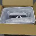 Bathroom Trash Cans with Lid 2 Pack 2.2 Gallon Touchless Automatic Motion Sensor Small Slim Garbage Can, Smart Electric Narrow Garbage Bin for Bedroom Office Kitchen (White)