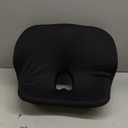 Car Seat Cushion, Ergonomic Memory Foam Car Seat Pad for Sciatica Pain Relief, Larger Driving Seat Cushion for Car Short Drivers on Long Drives - Butt Cushion for Car,Truck, Office - Black