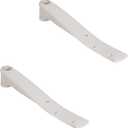 ECOTRIC Deck Support Pair Replacement for 160-0001PG Deck Support Compatible with Above Ground Swimming Pool BiltMor Step (2 Pieces)