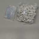 Kittmip 40 Pcs Refill Mount Compatible with Govee Pro H706 H806 Permanent Outdoor Lights Brackets with Screws for Soffit, Fascia, Clip Replace Glue(White)