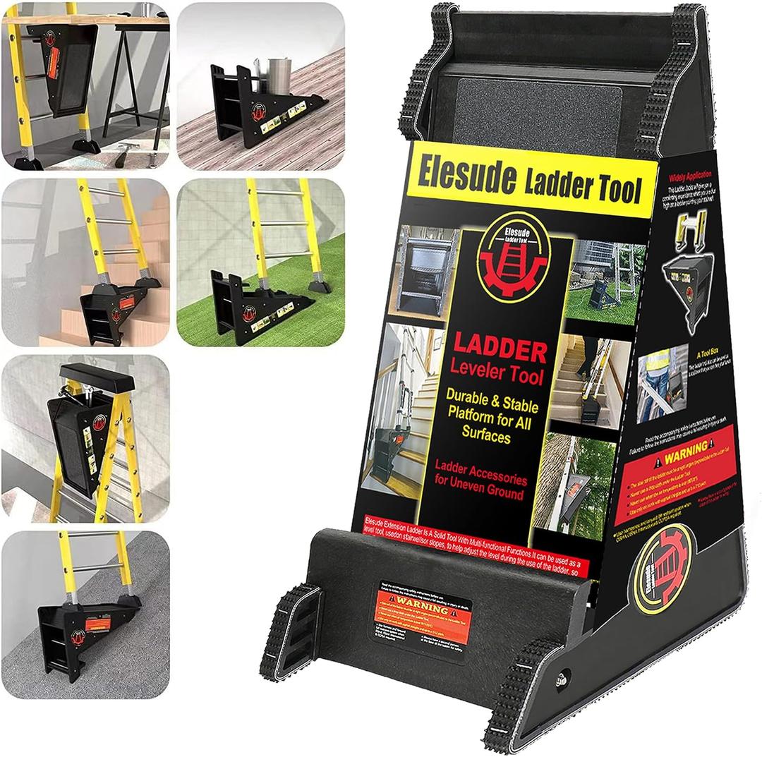 Ladder Leveler,Roof Leveler Tool, Ladder Stabilizer,Roof Leveling Tool,Stable Platform for Uneven Surface