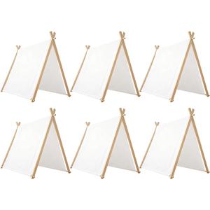 4 Pack Teepee Tent for Kids Slumber Party,Washable Kids Tent Indoor and Outdoor,Foldable Sleepover Tents for Girls Party,Kid Teepee Tent for Cozy Reading Nooks and Room Decor