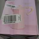 Paris Hilton Stovetop Espresso and Coffee Maker, Italian & Cuban Style Coffee Pot with Iconic Heart Knob, Perfect for Rich Aromatic Espresso, Makes up to 6 Espresso Cups, Pink