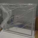 FENNIO Vanity Mirror with Lights, 20"x23" Lighted Makeup Mirror, Large Makeup Mirror with Lights, Touch Sensor with Dimmable 3 Modes, Square White