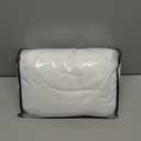 Ruffle White Duvet Cover King Size-Washed Cotton Shabby Farmhouse Chic Ruffled Bedding 3pcs(1 Soft Linen Feel Cotton Duvet Cover +2 Ruffle Pillowshams) Aesthetic French Country King Bedding