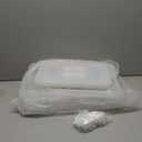 6 Pack Thicken Shoe Organizer Stackable,Upgraded Sturdy Shoe Storage Box with Magnetic Door,Shoe Containers for Sneaker Display,White