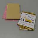 Construction Valentines Day Cards for Kids 30 PCS Cute Funny 4.7 * 3.6 Inch School Classroom Exchange Greeting Boys Girls Gift with Envelopes & Heart Stickers (Truck) (Yellow, Black, Red)