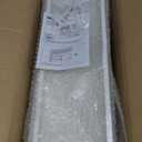 RICHER HOUSE 5 Set White Floating Shelves, Wall Mounted Shelves for Wall Decor, Modern Picture Ledge Shelf with Lip for Storage Nursery, Bedroom, Living Room, Bathroom - White