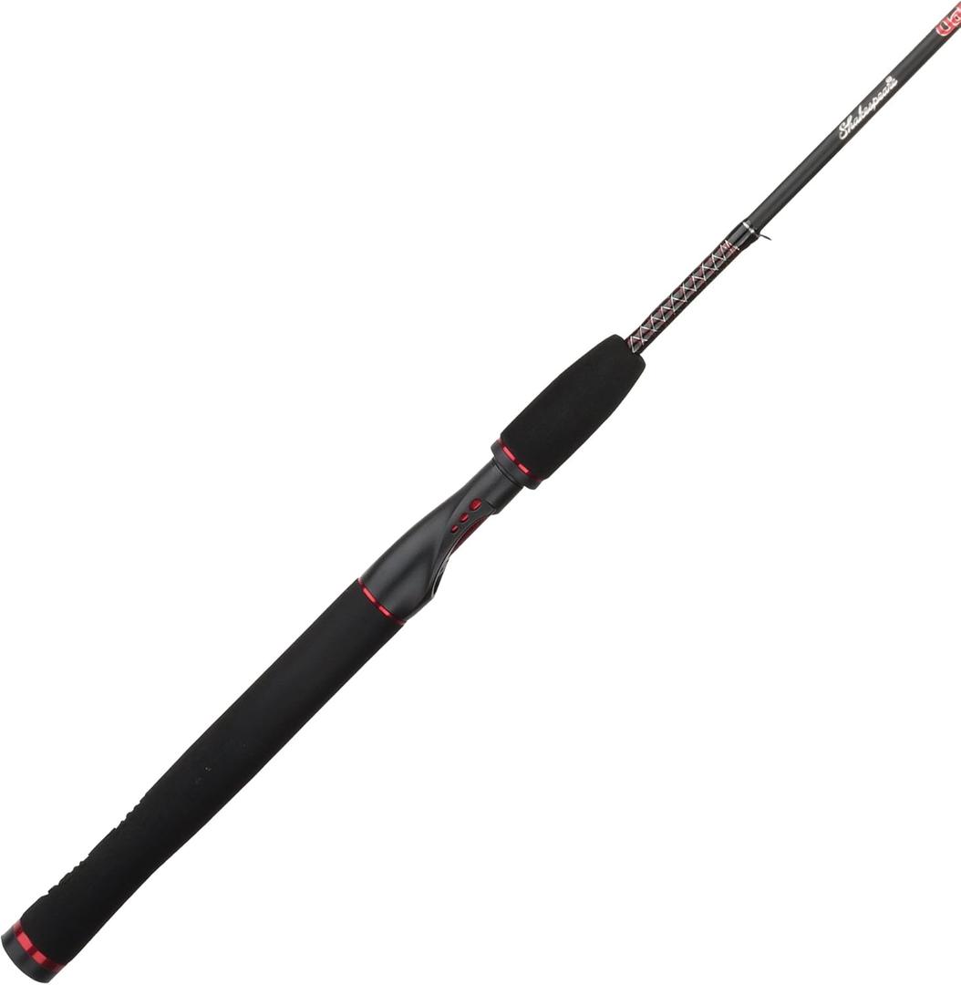 Ugly Stik 6’ GX2 Spinning Rod, 1 Piece Spinning Rod, 8-20lb Line Rating, Medium Heavy Rod Power, Moderate Fast Action, 1/ 4-3/ 4 oz. Lure Rating
