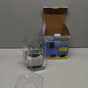 Tetra Bubbling LED Aquarium Kit 1 Gallon, Hexagon Shape, With Color-Changing Light Disc