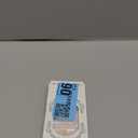 Extra Short Press on Nails Square Nude Ombre Fake Nails Press ons White Glue Stick on Nails with Designs Full Cover Acrylic Glossy Artificial Cute False Nail for Women Girls 24 Pcs