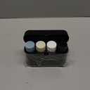 Travel Bottles with Case, 4x2oz TSA Approved, Leak-Proof, Press to Unlock, Compact & Portable Travel Toiletries (Black)