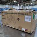 Giant Inflatable Bounce House with Water Slide,Wet & Dry Use,Basketball Hoop,Climbing Wall,Heavy Duty GFCI Blower,Bouncy Castle with Ball Pit