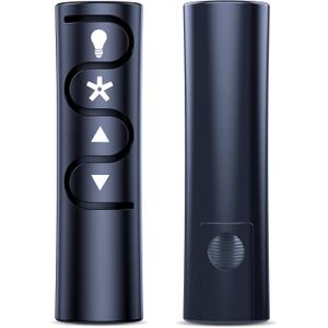 Replacement Ceiling Fan Remote Control Compatible with Hunter K6266 and Casablanca Fan 99198, Full Range Light Dimming Ceiling Fan Remote for Indoor Use Only