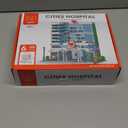 City Hospital Toy Building Set with LED Lighting, Compatible with Lego, Modular Three-Story Architecture Set for Adults, Gift Idea for Kids Ages 10 and Up (1350 Pieces)