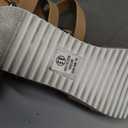 Soda Topic Open Toe Buckle Ankle Strap Espadrilles Flatform Wedge Casual Sandal, Size 8.5