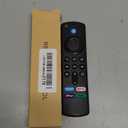 Voice Remote Replacement Control Compatible with All FireSeries, for Stick 4K Max/4K (1st/2nd Gen) & All Fire-TCL TVs Cube, TVs Stick (2nd/3rd Gen)/Lite/QLED, and Insignia Pioneer HD Omni Series