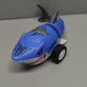 Remote Control Shark Toys, RC Shark Cars with Led Light, Rechargeable RC Robot Toy for Kids, 360 Rotating & Swinging Tail, Birthday Gifts for Girls Boys Age 3-5 5-7 8-10