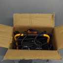 Aarcinhke Greenhouse Heater with Digital Thermostat, 1500W Electric Outdoor Heaters for Patio, Fast Heating, Overheat Protection, Dustproof Design for Grow Tent, Green House, Flower Room, Yellow-Black