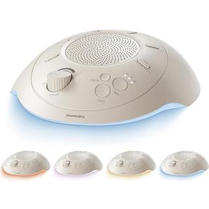 Homedics Sleep Better Portable Sound Machine, Night Light,12 Soothing Sounds Including White Noise, Rain, and Thunderstorm, UltraPortable Design, AutoOff Timer, Ideal for Travel & Baby Sleep