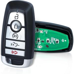 Smart Remote Key Fob Replacement for Ford F-150 Raptor F-250 F-350 F-450 F-550 2017 2018 2019 2020 2021 2022 F-650 F-750 2023, FCC ID: M3N-A2C93142600, P/N: 164-R8166
