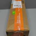 Adorox Metal Garden Arch Trellis for Climbing Plants 7.8ft Outdoor Arch Wedding Halloween Christmas Vine Trellis Pumpkin Archway Assemble Freely 2 Sizes White (White+Standard Tube)